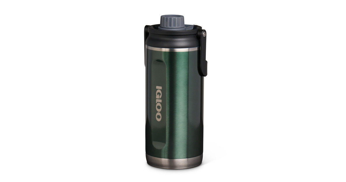 IglooTwist ‘n’ Chug Bottle 36 oz, 1,06 liter drinkfles  (Groen)