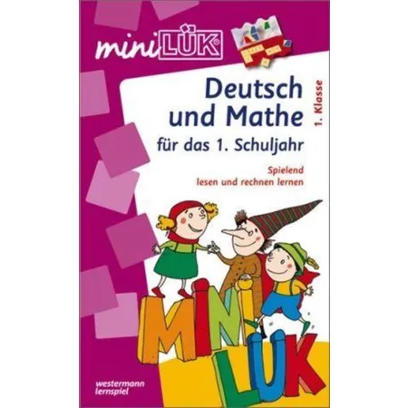Westermann mini LÜK-Set Deutsch und Mathe 1.Klasse