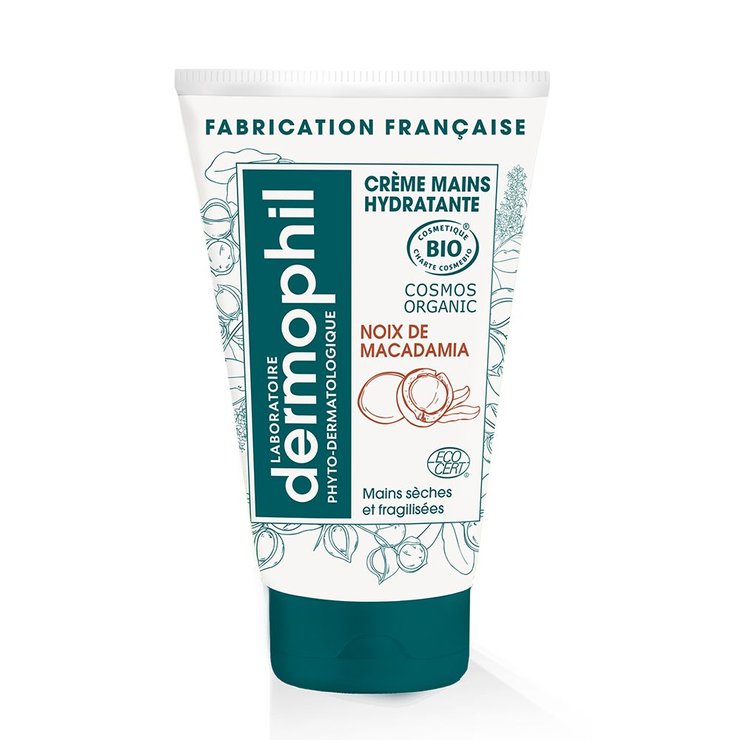 Creme Mains Bio 50ml Dermo Protect Noix De Macadamia Dermophil Indien