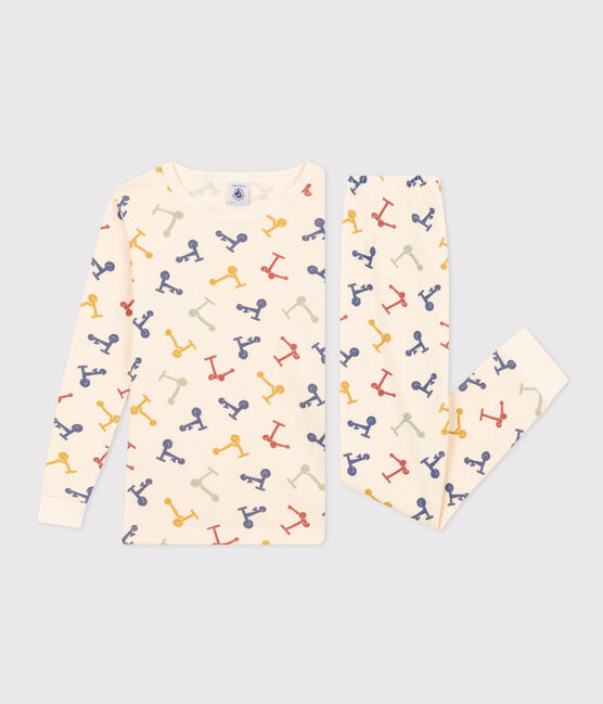 Pyjama ajusté en coton imprimé trottinette enfant