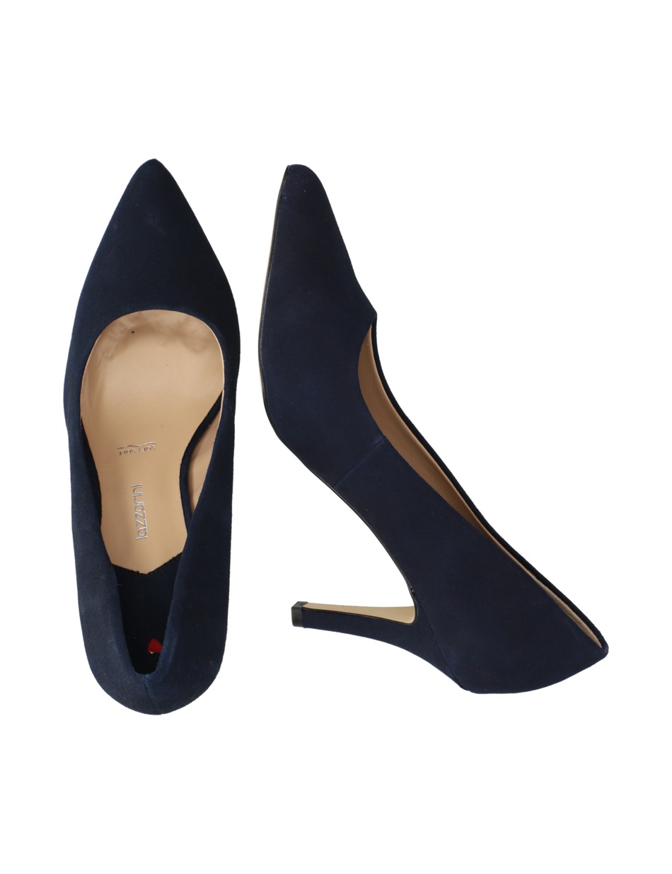 Veloursleder Pumps