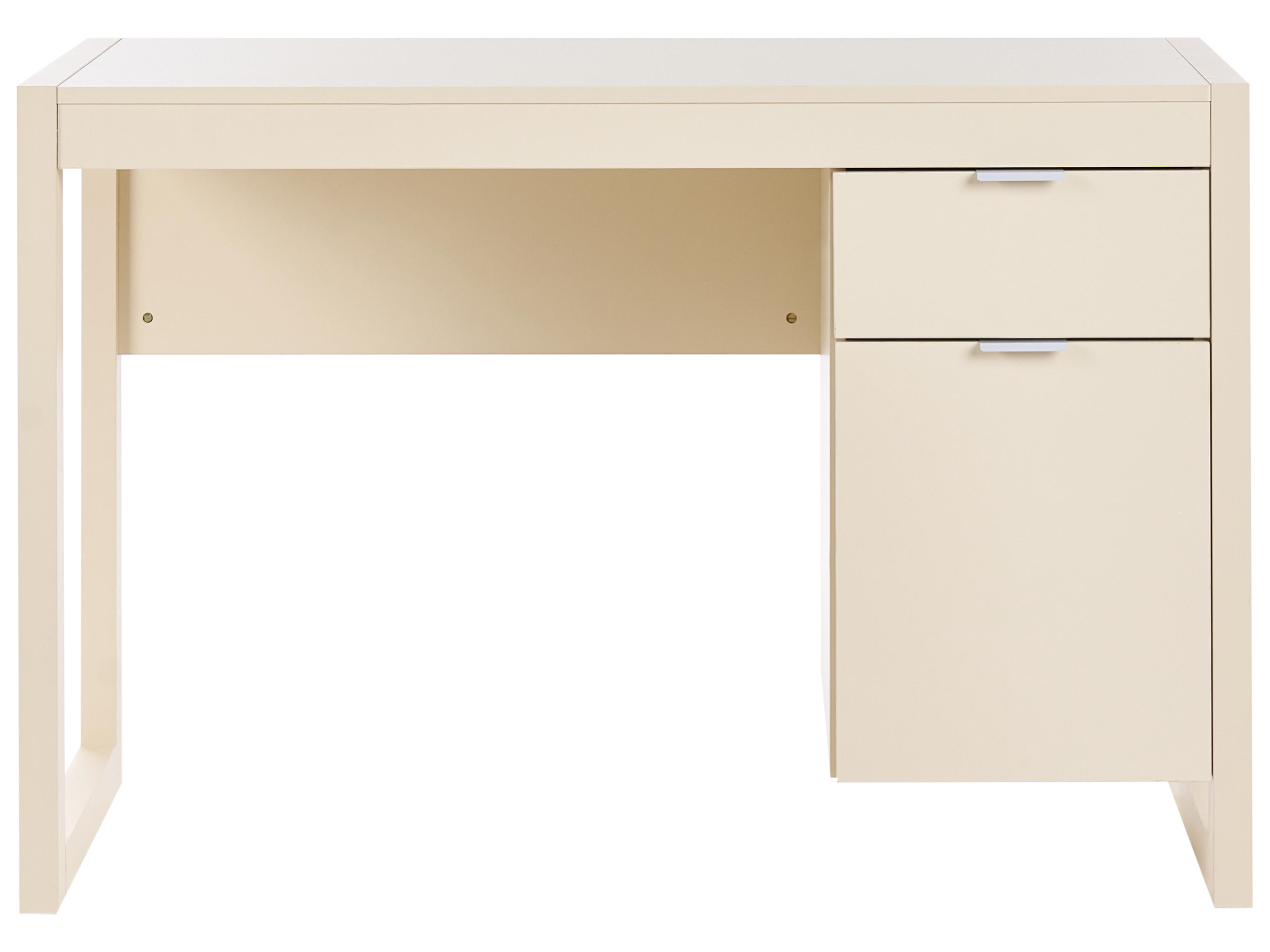 Bureau JOHNSON Lichtbeige 112 cm 50 cm