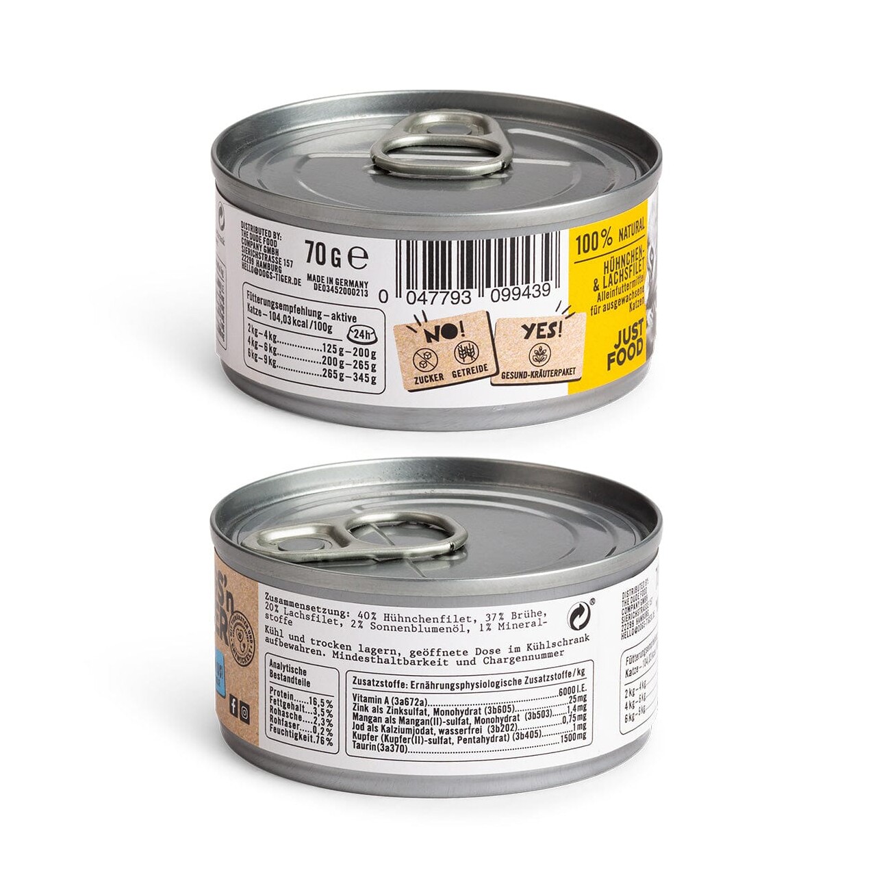 Dogs'n Tiger Glück 12x70 g