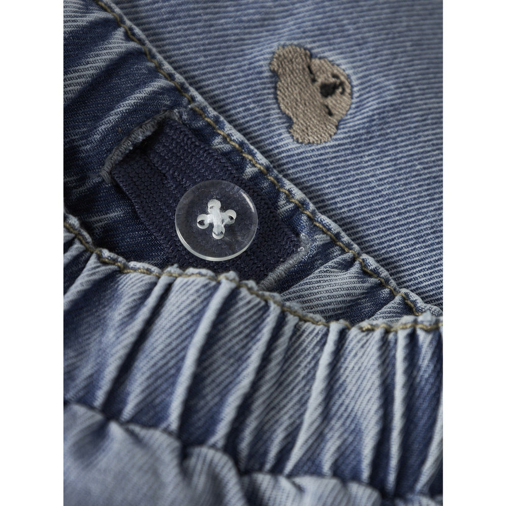 Køb Name It Medium Blue Denim Nbmben Baggy R Emb Jeans 4816-Yb B