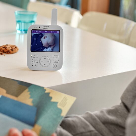 Ecoute-bébé video 3,5 pouces SCD892/26   de               Philips AVENT