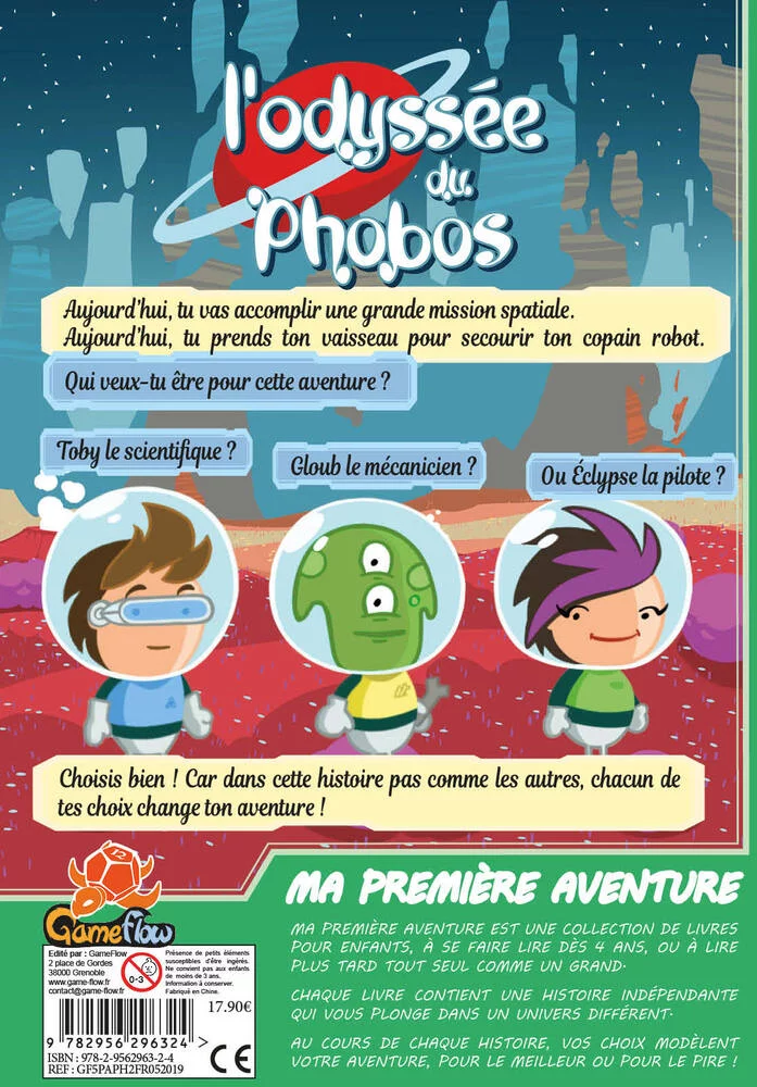 MA 1ERE AVENTURE - PHOBOS VERSION LONGUE