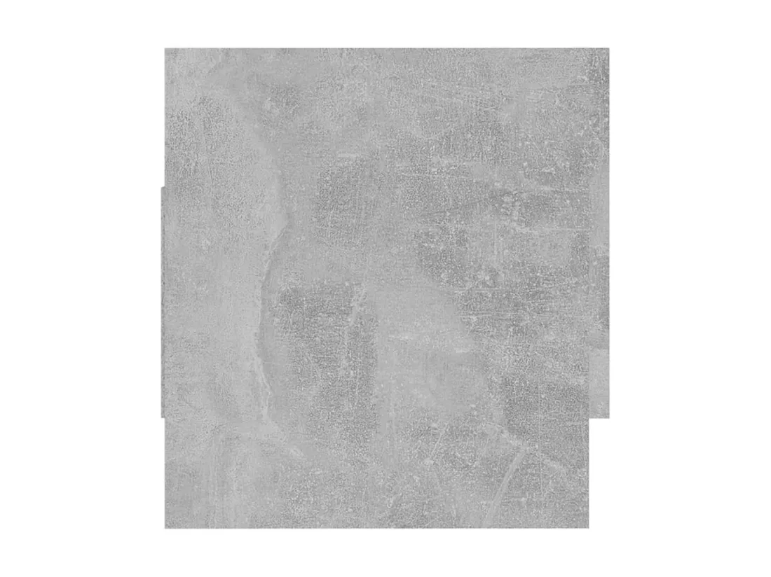 Porte manteau mural Gris béton 70x32,5x35