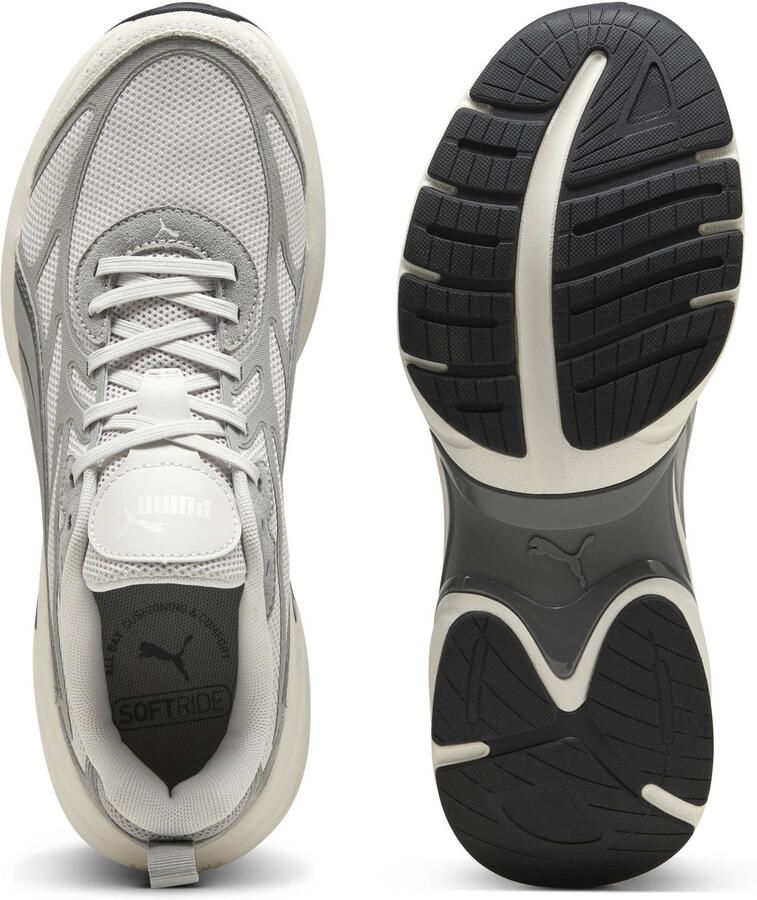 PUMA Softride Escalate Unisex Sneakers Feather Gray-Gray Echo- Aged Silver-Warm White