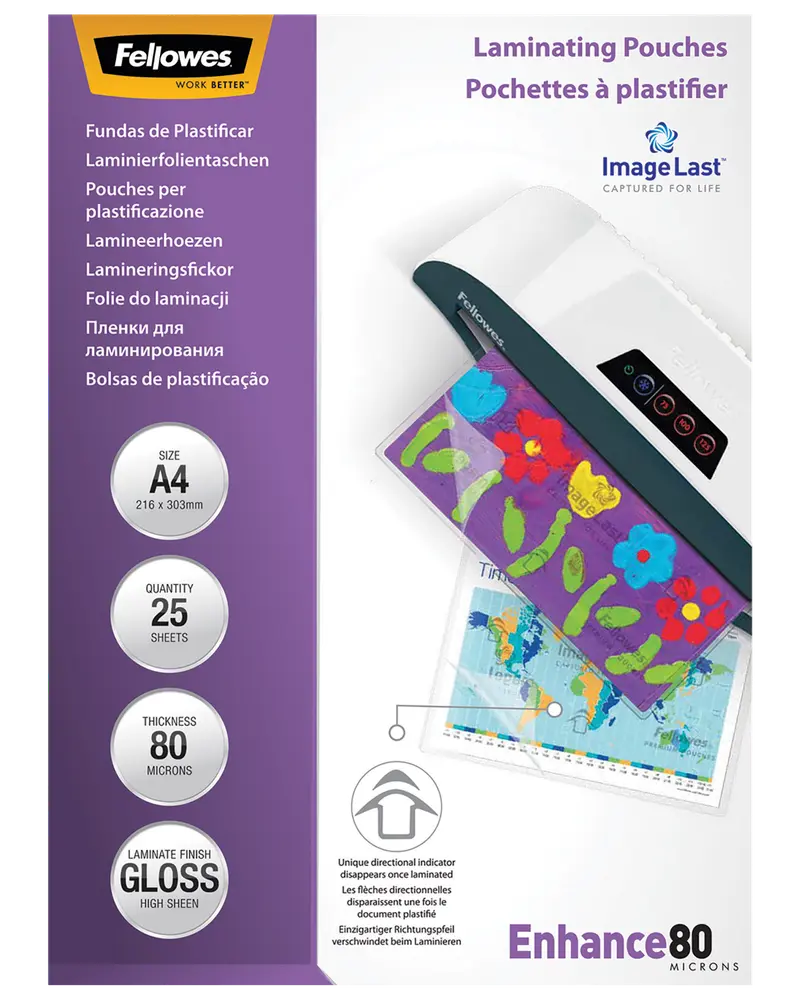 Fellowes Lamineringslomme A4 25-pak