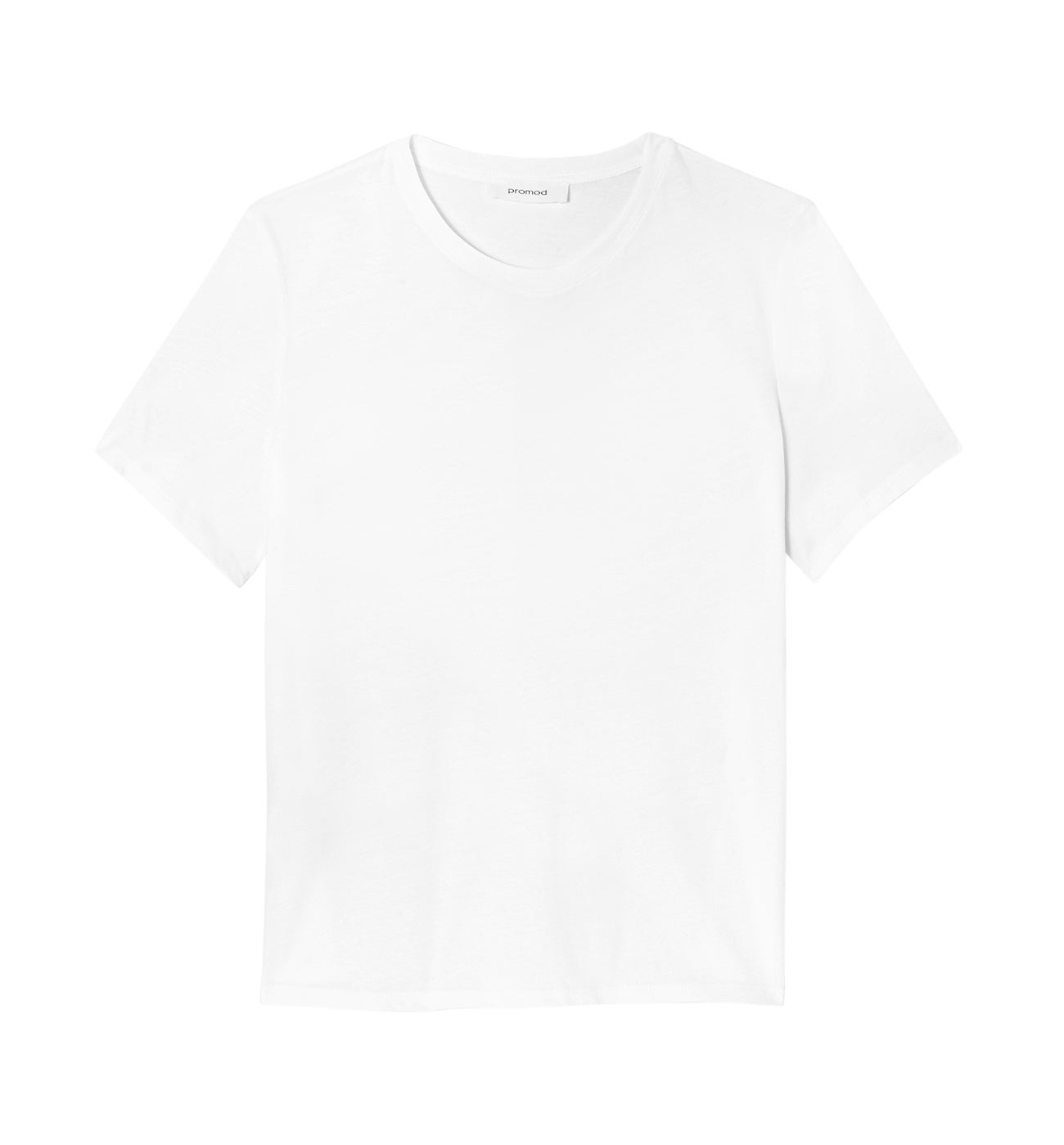 T-shirt uni manches courtes - Blanc