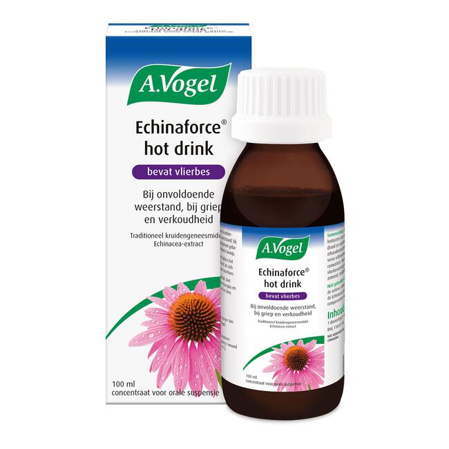 A.Vogel Echinaforce Hot Drink bij Griep en Verkoudheid Drank 100 ML