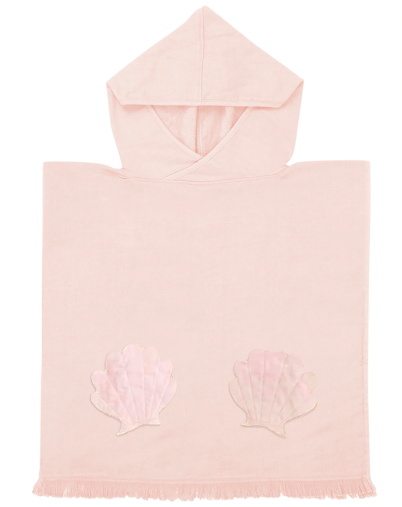 Badeponcho MERMAID in rosa