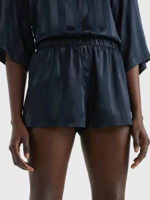 Shorts de pijama com estampa tonal