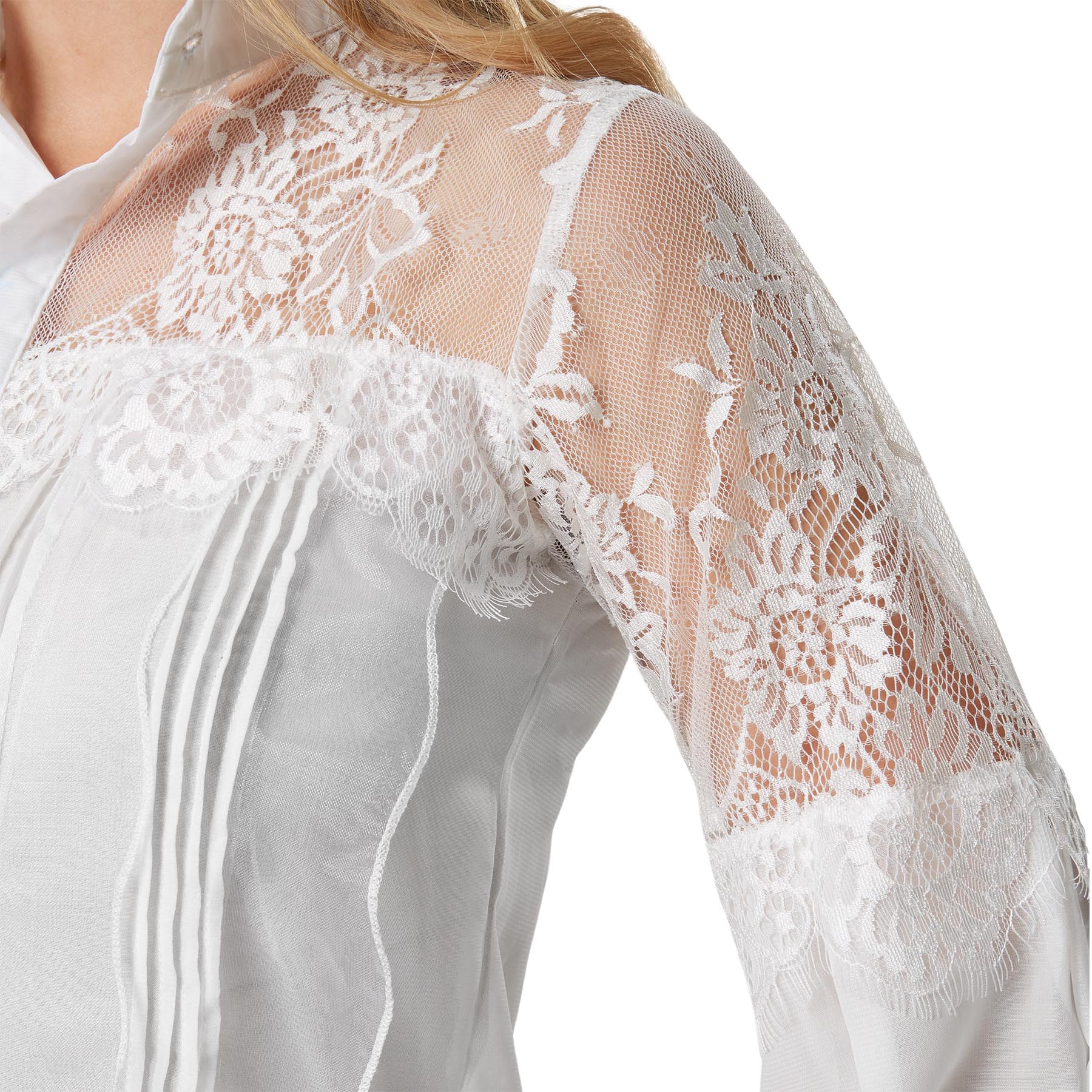 tectake® Trachtenbluse Lenerl
