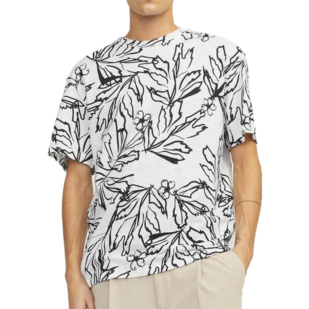 Jack & Jones T-shirt Blanc Homme Jack & Jones Fayette