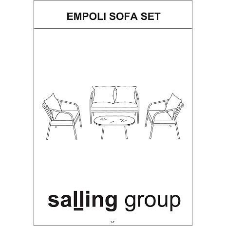 Empoli loungesæt