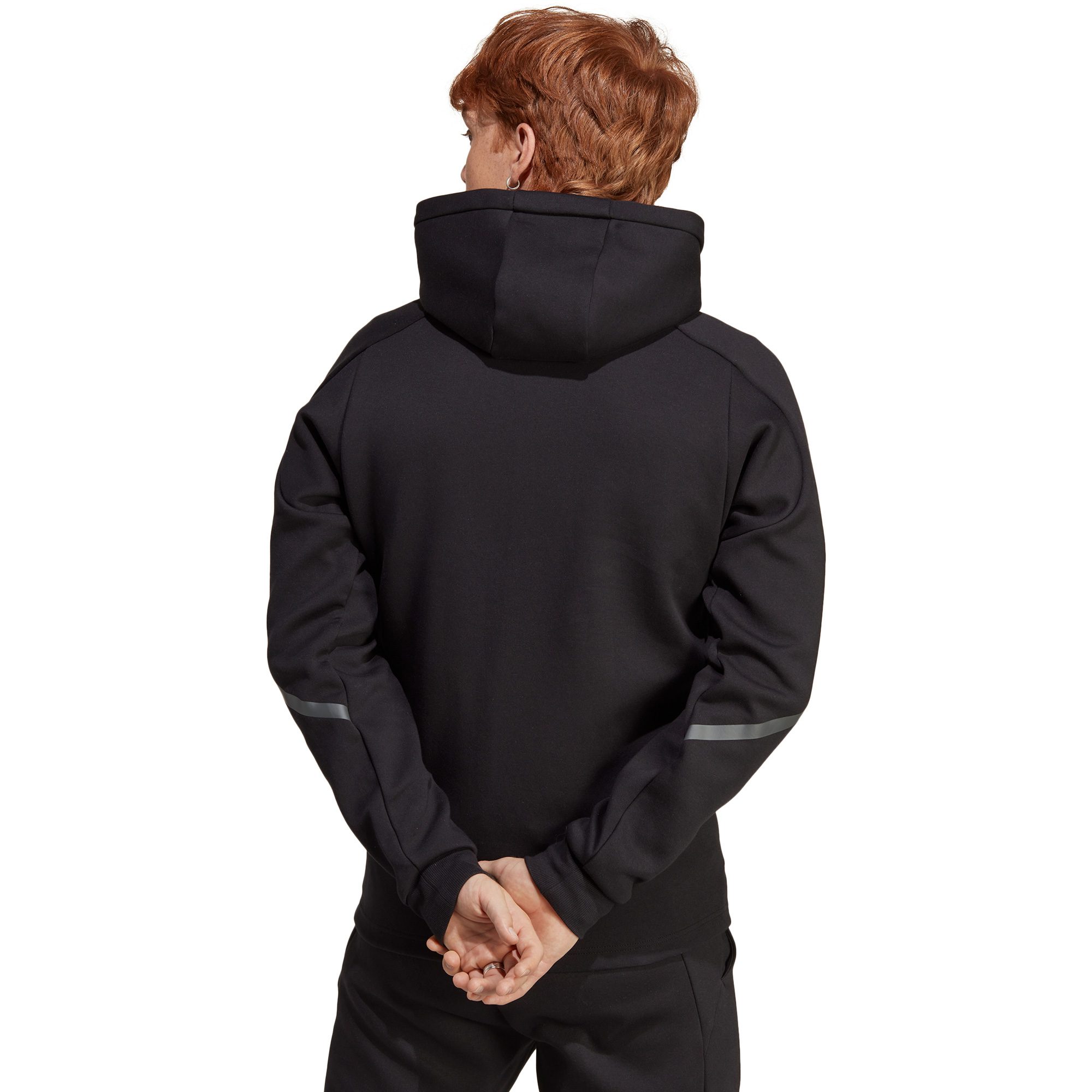 adidas Designed for Gameday Kapuzenjacke Herren schwarz