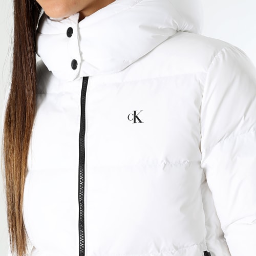 Doudoune Capuche Femme 1646 Blanc