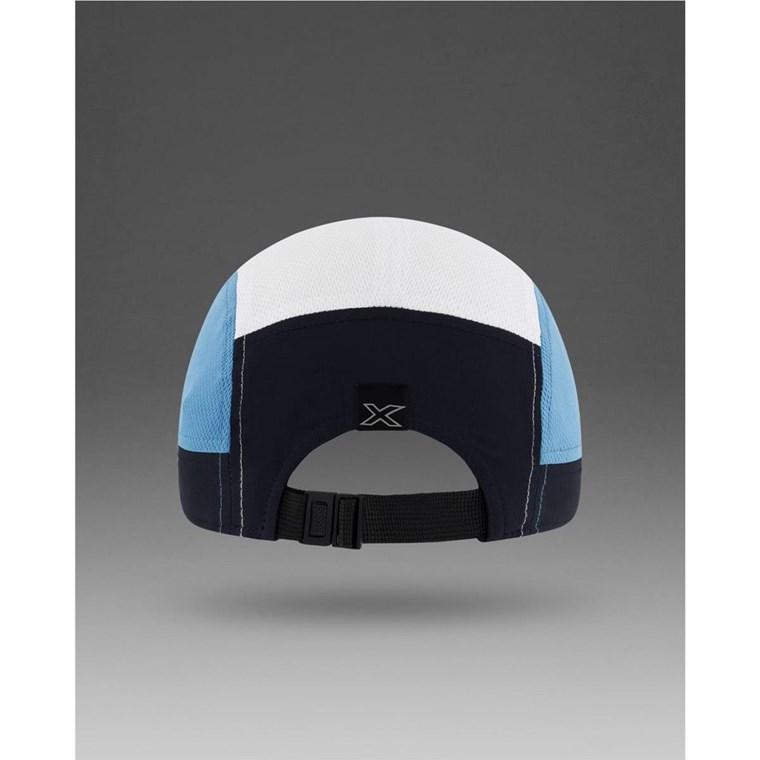 2XU Light Speed Cap Midnight/Azure Blue