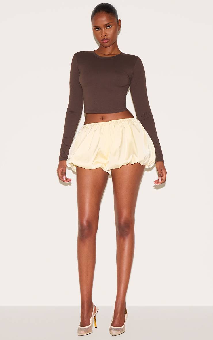 Butter Yellow Short Mini Bouffant