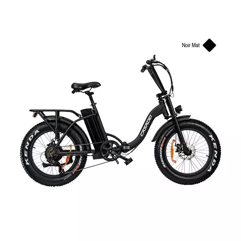 Vélo CASADEI e-bike fat 20 7v h44 noir mat