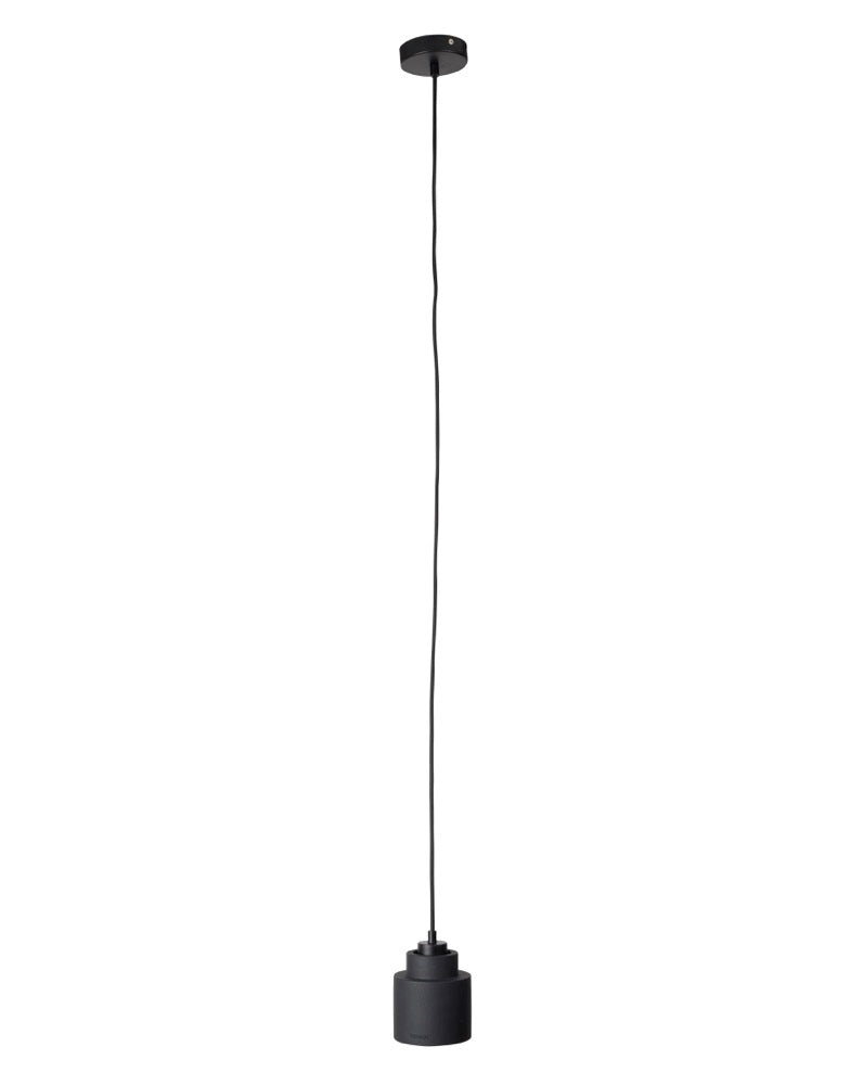 Zuiver Left Hanglamp Beton - Zwart