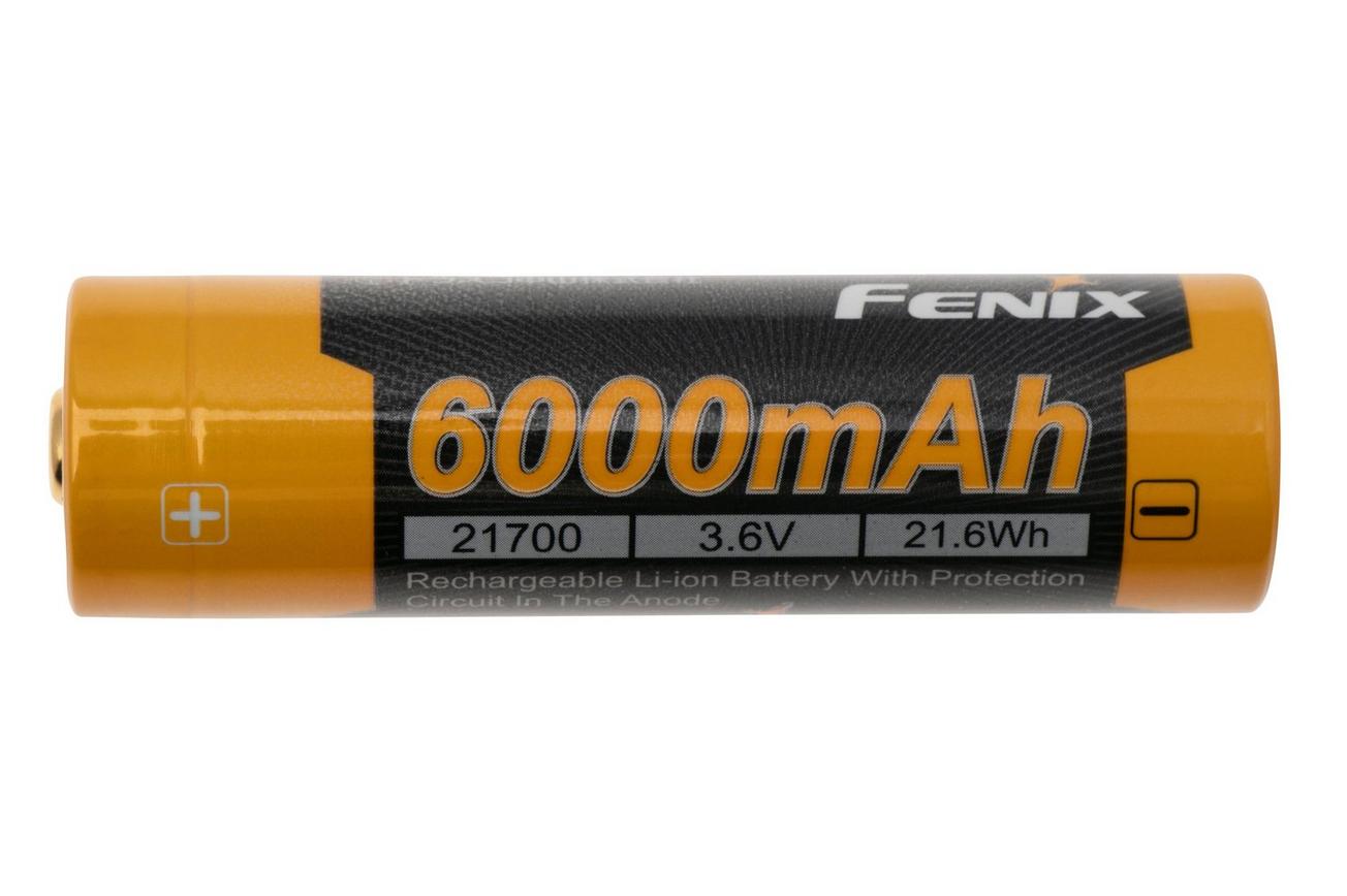 Fenix ARB-L21-6000 21700 Li-ion accu, 6000 mAh