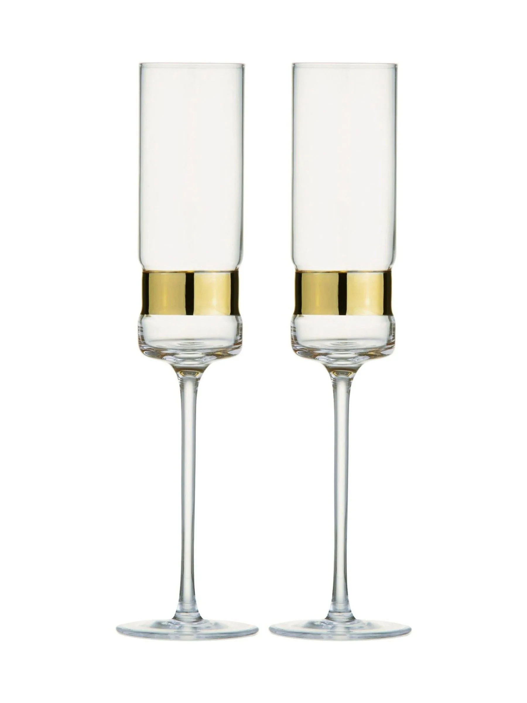 Anton Studio Designs Set of 2 SoHo Champagne Flutes