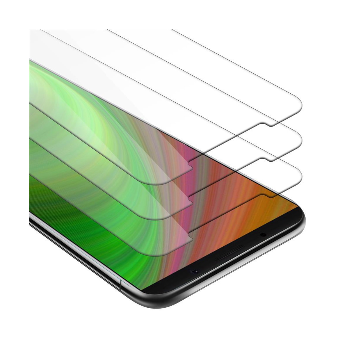 Huawei MATE 10 / NOVA 2i 3x Skjermbeskytter Skärmskydd