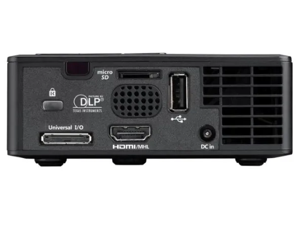 Optoma ML750e - DLP-projektor - LED - 3D - 700 lumen - WXGA (1280 x 800) - 16:10 - 720p