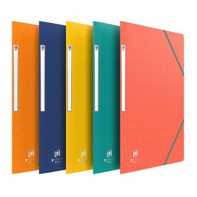 Oxford Bicolor Recyc+ - Chemise à 3 rabats - A4 - disponible dans différentes couleurs