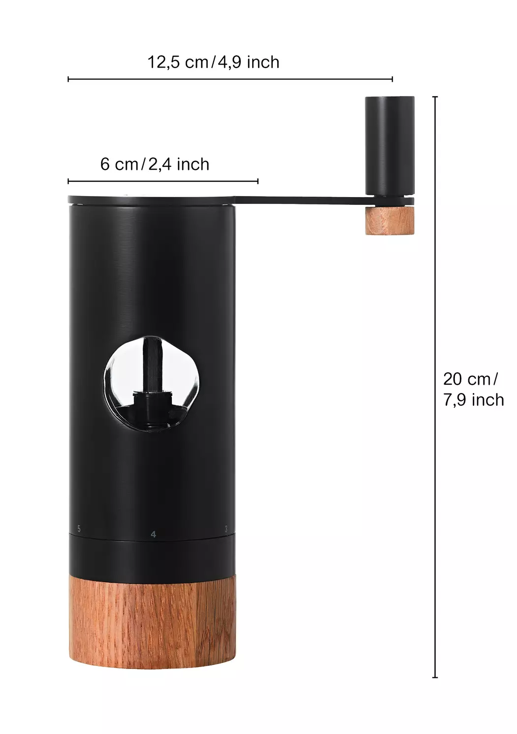 Salz- & Pfeffermühle PowerMill 20 cm