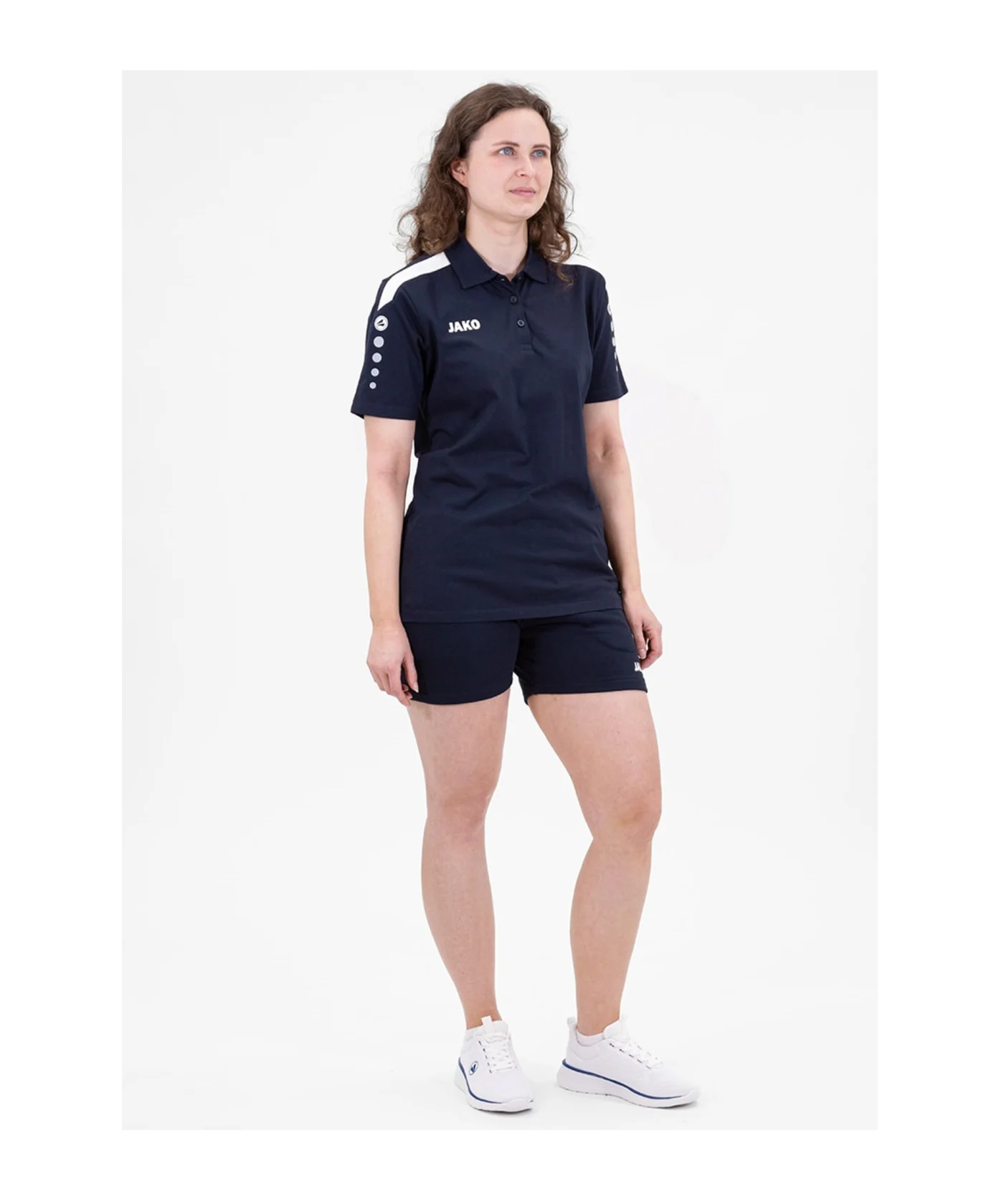 JAKO Power Poloshirt Damen Blau F900