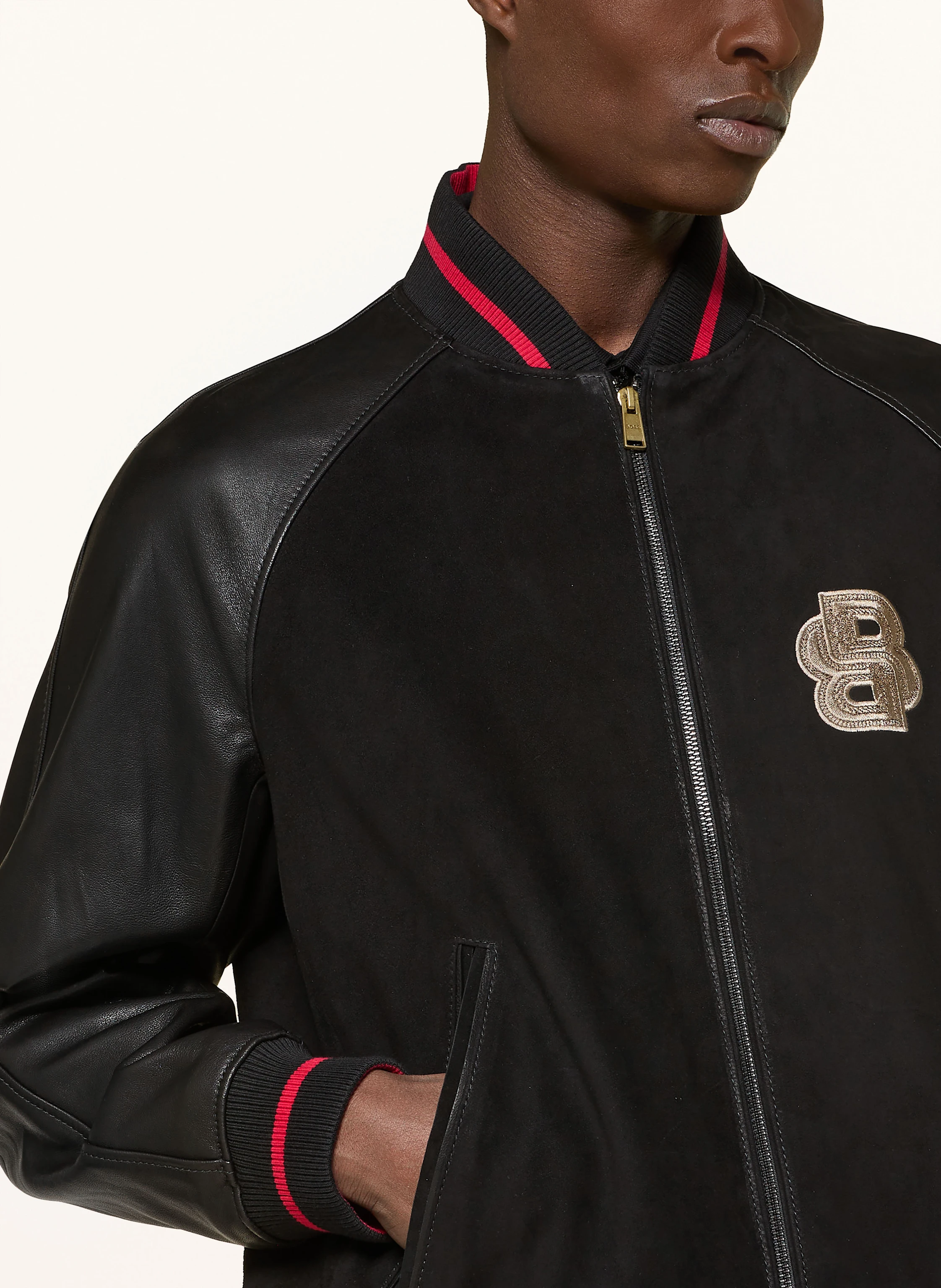 BOSS Lederblouson MENIT