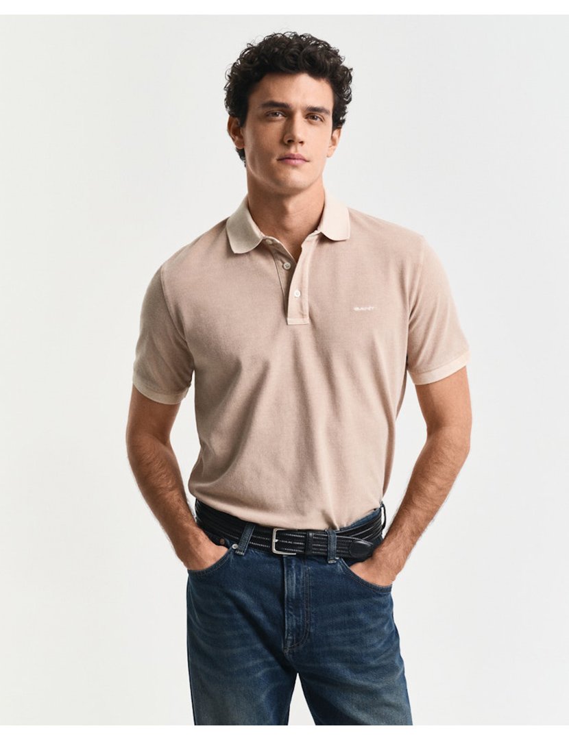Sunfaded Beige Polo