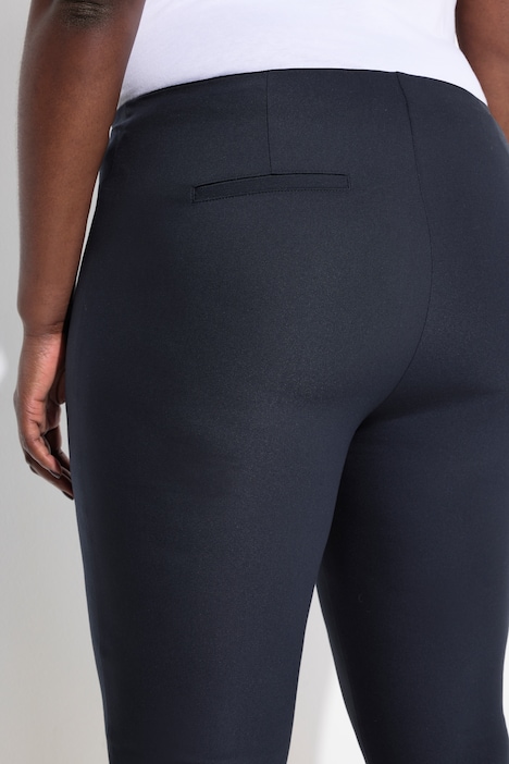 Bengalinhose Sienna, schmales Bein, Stretch, Elastikbund