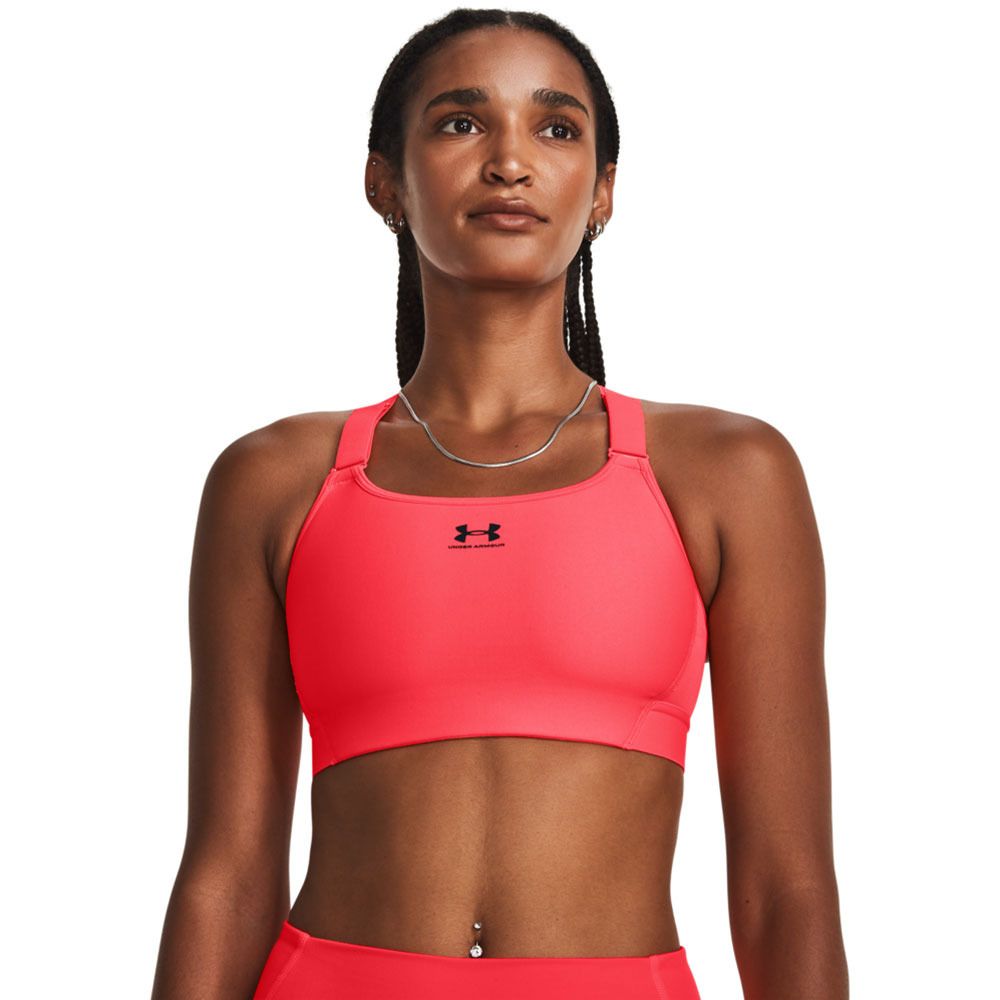 Under Armour HEATGEAR® HIGH - Brassière Femme rouge