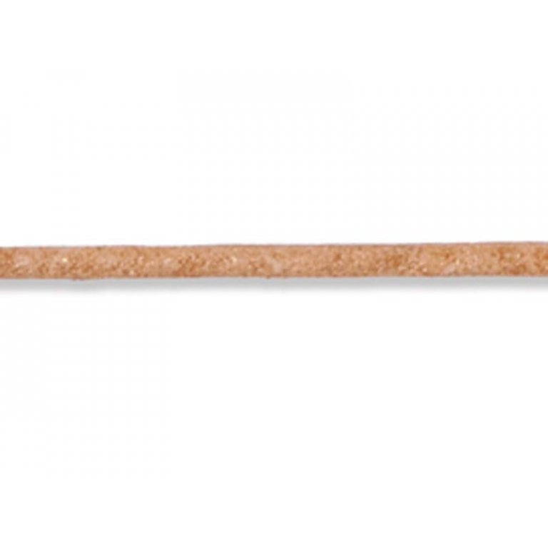 Lederschnur rund, farbig, Meterware