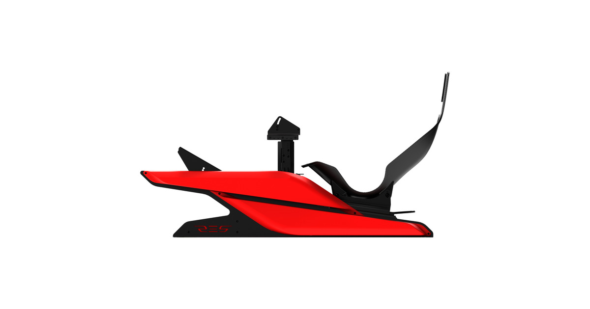 Res-TechX1 Cockpit racing simulator  (Zwart/rood)