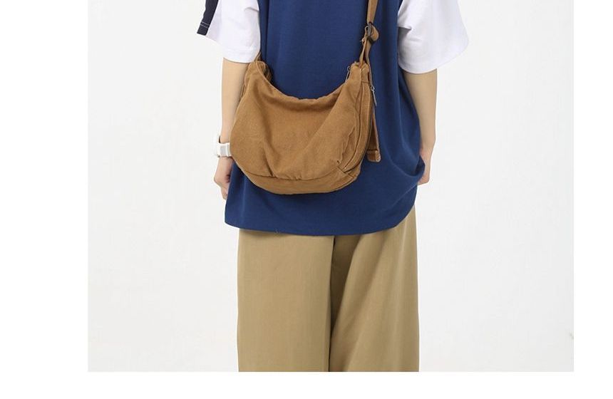 Hikuozy - Canvas Crossbody Tas