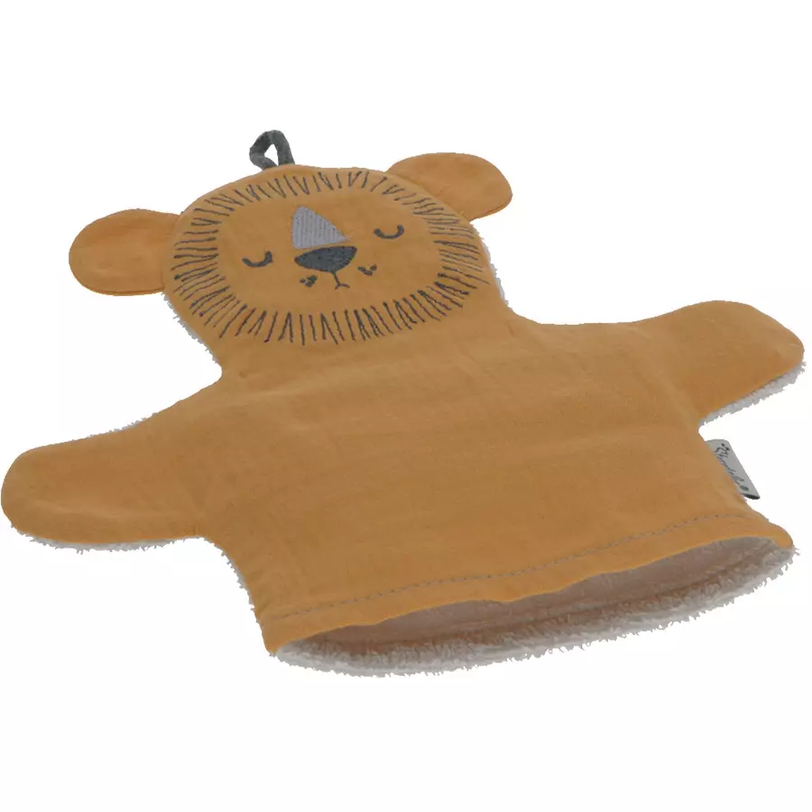 Sterntaler Waschhandschuh Lio rost