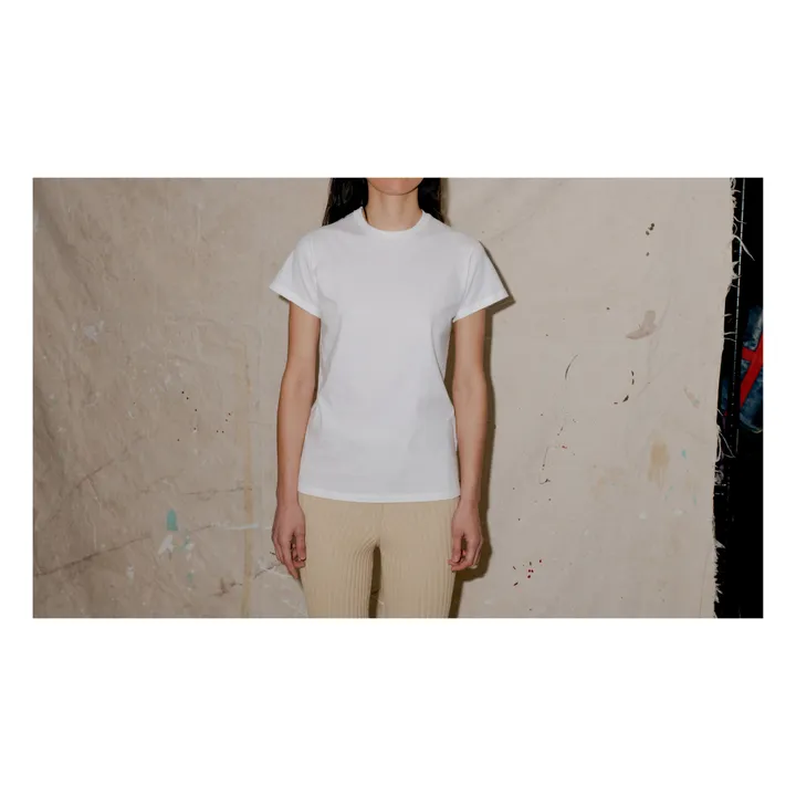 Baserange T-Shirt Jersey Bamboo | Blanc cassé