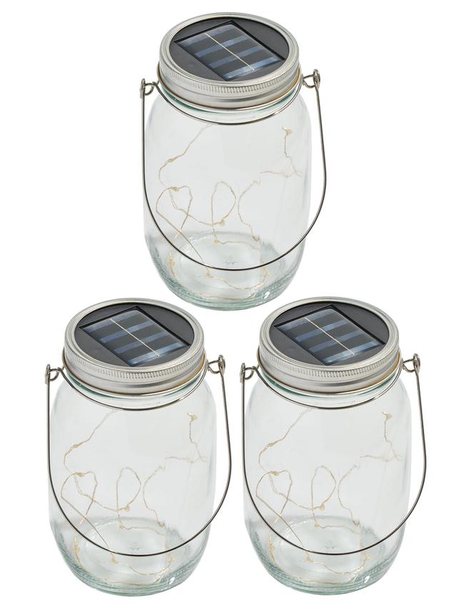 Großes Maritimes Solar-Glas, 3er-Set