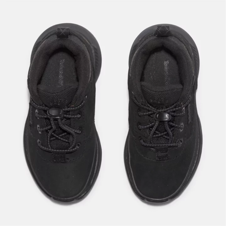 Basket en cuir Field Trekker pour tout-petit en noir