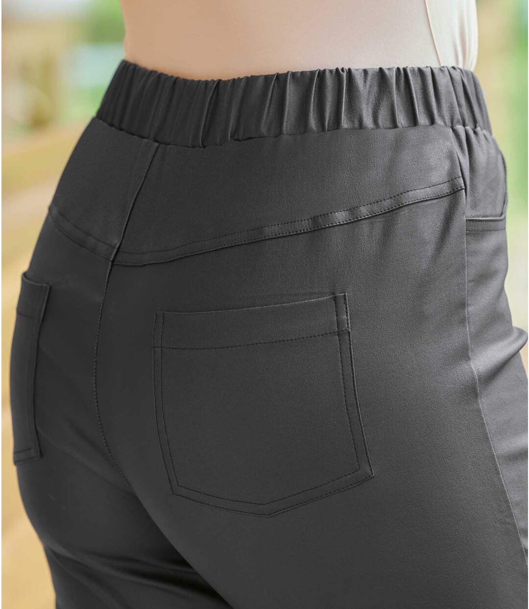 Pantalon Tregging Enduit