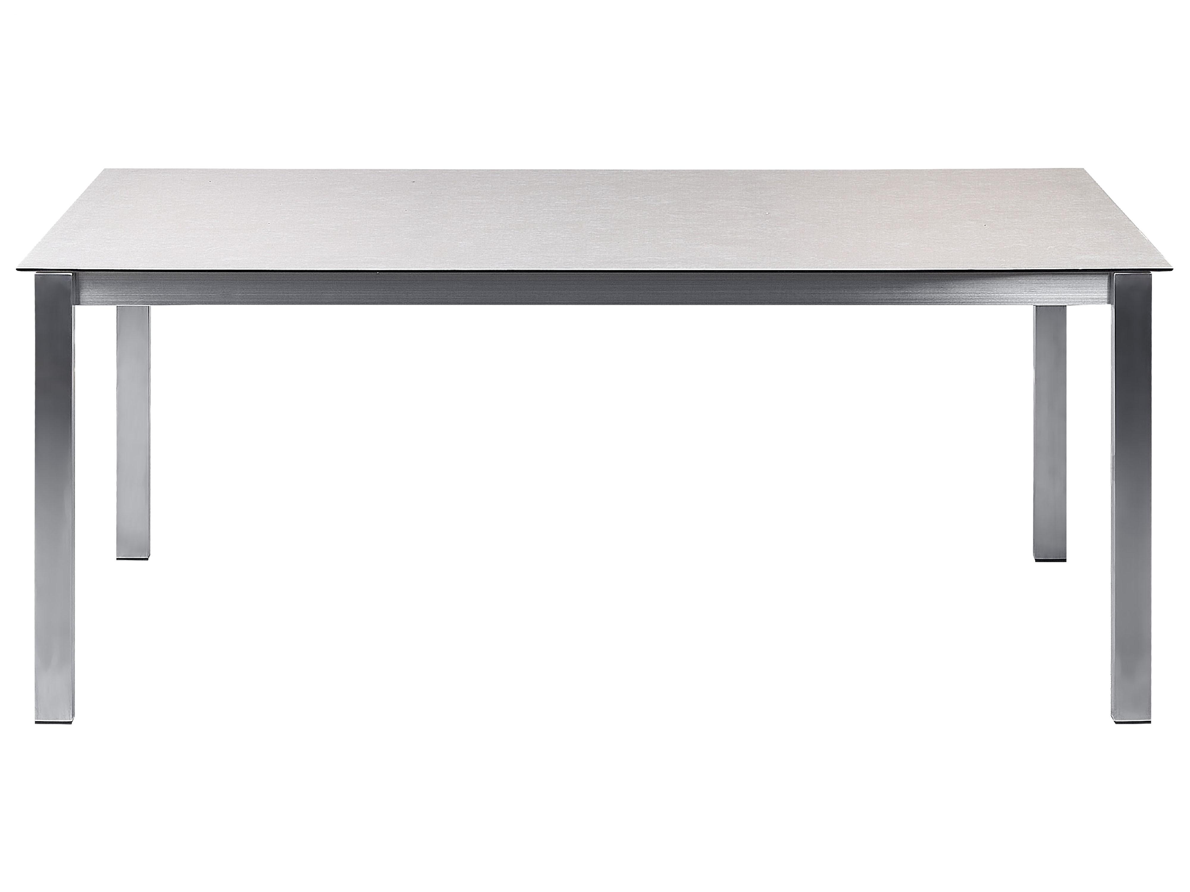 Tuinset 4-zits COSOLETO Veiligheidsglas Wit