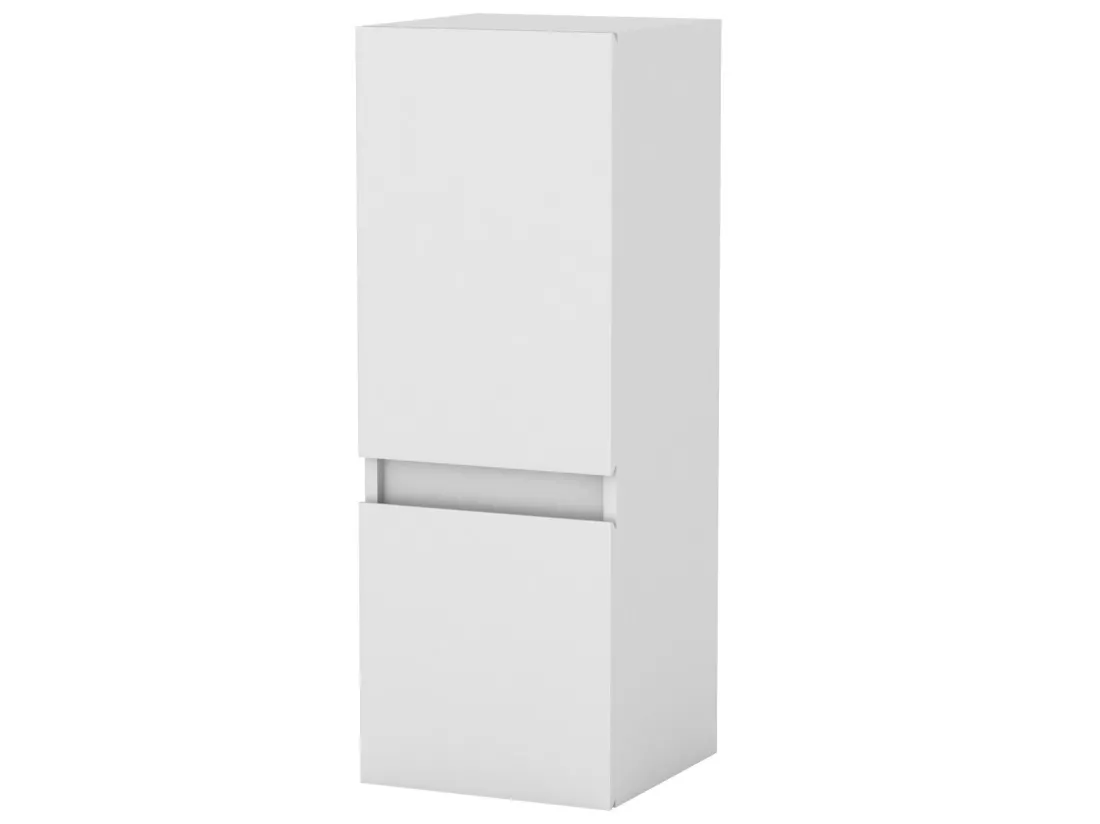 Meuble salle de bain blanc meuble colonne salle de bain à suspendre 30x30x83(L*W*H)cm
