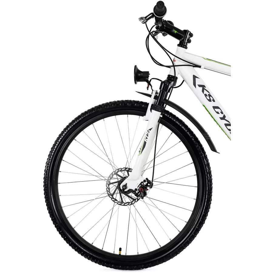 KS Cycling Mountainbike Hardtail ATB Twentyniner 29“ Heist weiß-grün weiß