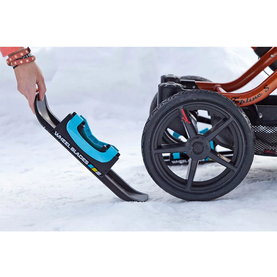 lionelo Kombikinderwagen Amber 3 in 1 grey stone inklusive Wheelblades