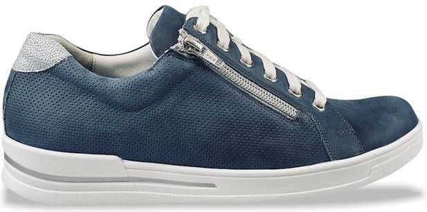 Durea 6253~K~~~~~~~~~~~~~~~~~~~~~~~~ Lage sneakersDames sneakers Blauw